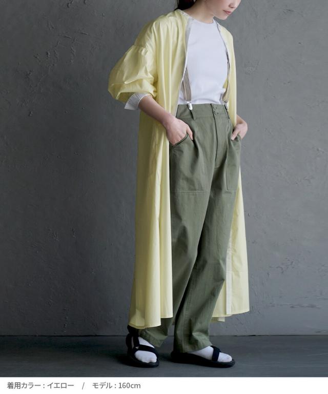 春新作 apartment department アパートメントデパートメント クレリック ロングシャツワンピース レディース ワンピース ワンピ ロングワンピース ロングワンピ 羽織り 羽織  シャツワンピ ロングシャツ 大きいサイズ agesugi_sfa 2024AWの通販は