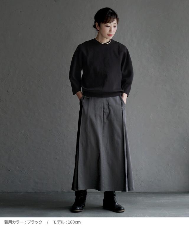 春新作 apartment department アパートメントデパートメント 【メール便可22】 超軽量 ラウンドスリーブプルオーバー レディース トップス プルオーバー ニット ニットウェア ニットウエア セーター ライトニット ハイゲージ 洗濯可能 2025SS agesugi_sfaの通販は