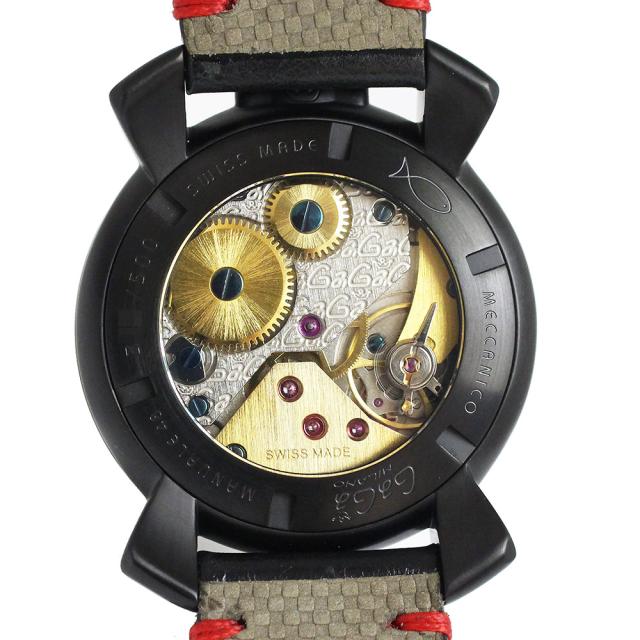 ガガミラノ 腕時計 +ギャランティカード GaGaMILANO ガガミラノ スティール腕時計 箱ギャランティカード