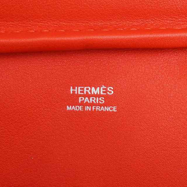 （新品・未使用品）エルメス HERMES プリュム28 ヴォースイフト ハンドバッグ ブルーデュノール ルージュドゥクール ブルー×レッド D刻｜au  PAY マーケット