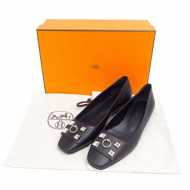 受賞店舗】 新品 HERMES エルメス バレエシューズ ビジュー フラット 