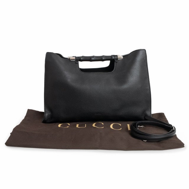 美品）グッチ GUCCI カーフ レザー バンブー デイリー 斜め掛け 2WAY