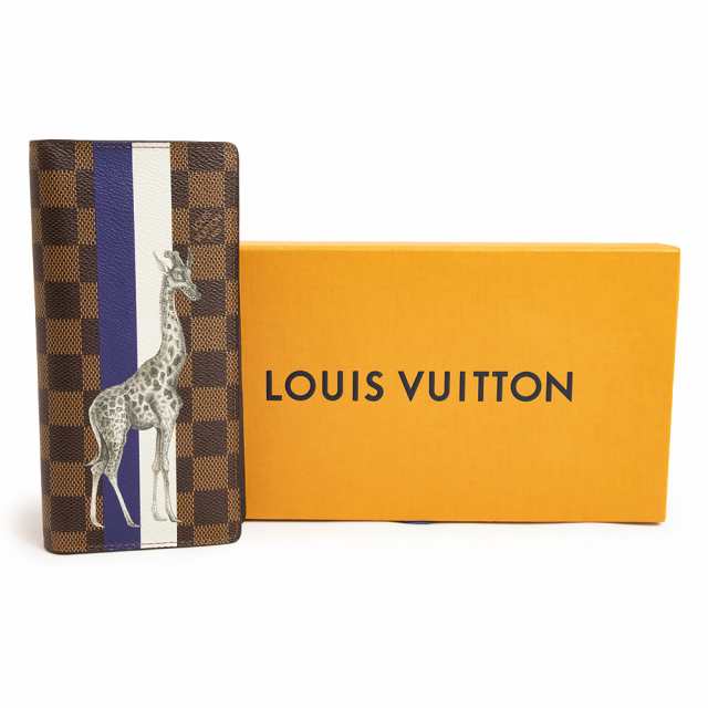 新品・未使用品）ルイ ヴィトン LOUIS VUITTON ポルトフォイユ ブラザ チャップマンブラザーズ キリン 二つ折り財布 ダミエ レザー  ブの通販はau PAY マーケット - ブランドシティ | au PAY マーケット－通販サイト