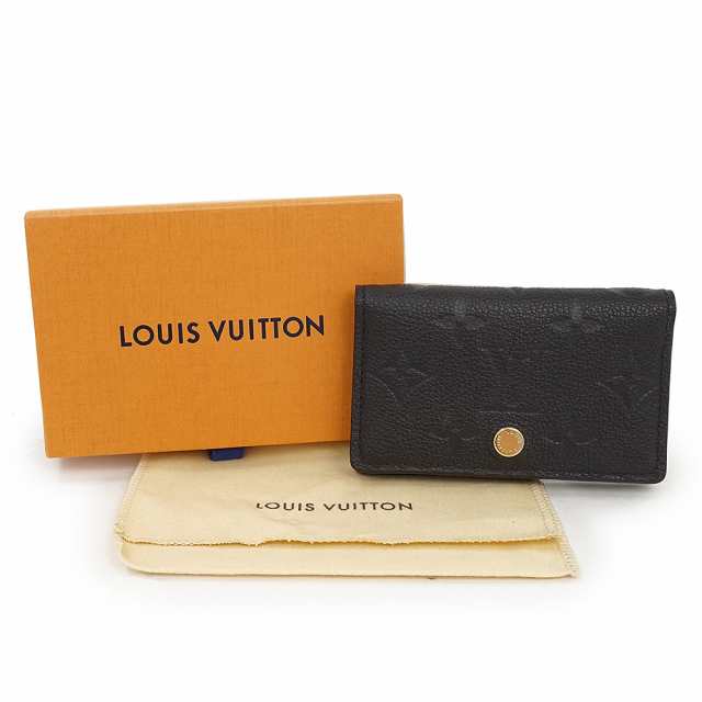 LOUIS VUITTON 名刺入れ モノグラム カードケース アンプラント 中古美