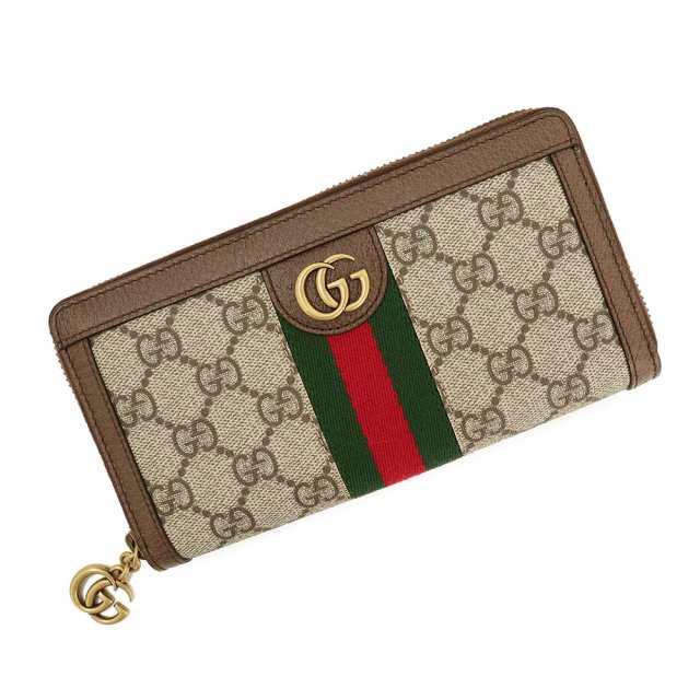 （新品・未使用品）グッチ GUCCI オフィディア GG ジップアラウンドウォレット ラウンドファスナー 長財布 GGスプリームキャンバス ベー｜au  PAY マーケット