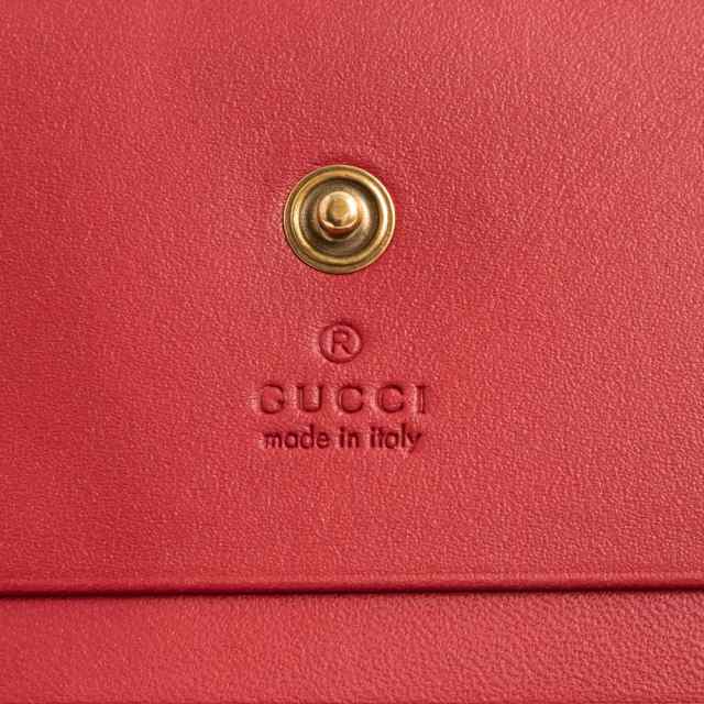 GUCCI グッチ 二つ折り 財布 チェリー GGスプリーム 未使用