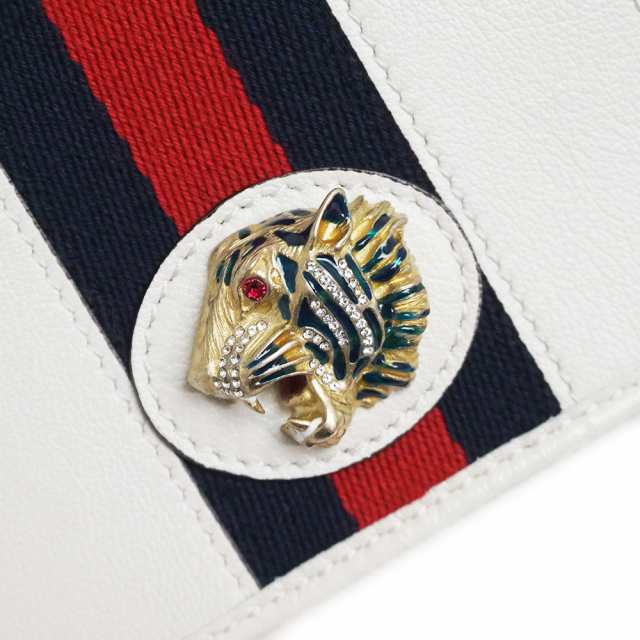 新品・未使用品）グッチ GUCCI ラジャ タイガー 二つ折り財布 チェーン