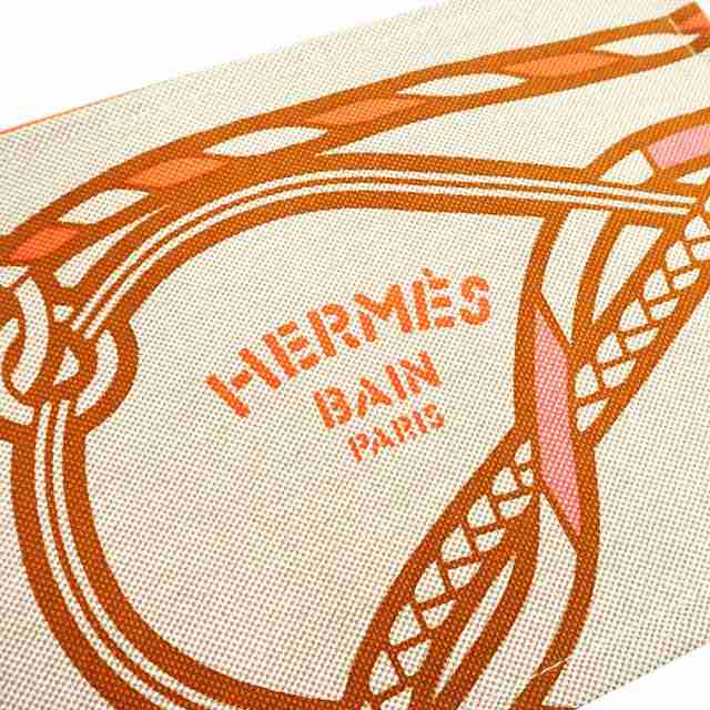 HERMES エルメス BAIN フラットポーチ クラッチ オレンジ 大阪特売 www