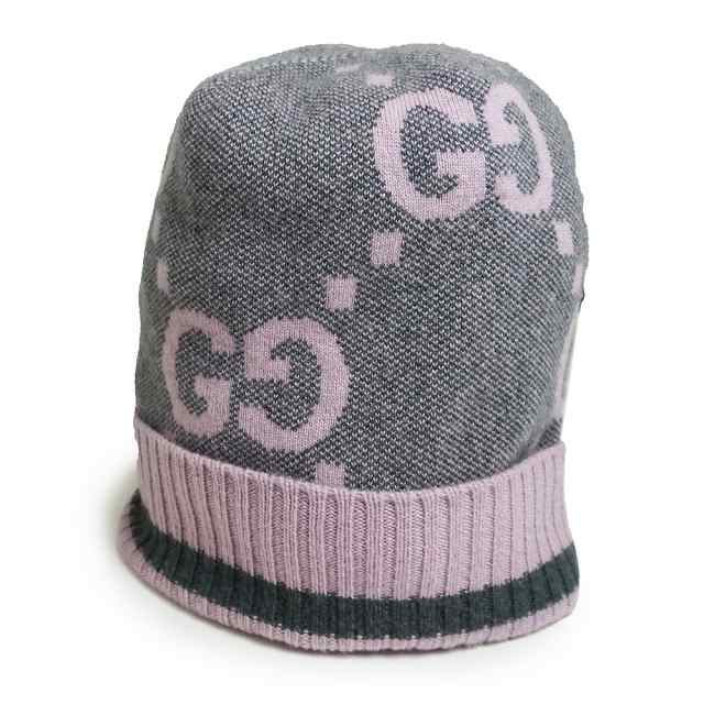 未使用 展示品）グッチ GUCCI GG カシミアニット ハット ニット