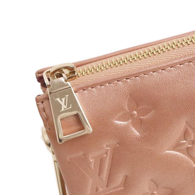 ルイ ヴィトン クッサン BB 2WAY チェーンショルダーバッグ 斜め掛け ラムレザー ピンク ローズゴールド M21148 LOUIS VUITTON（未使用　展示品） 未使用 展示品）ルイ ヴィトン LOUIS VUITTON クッサン BB 2WAY