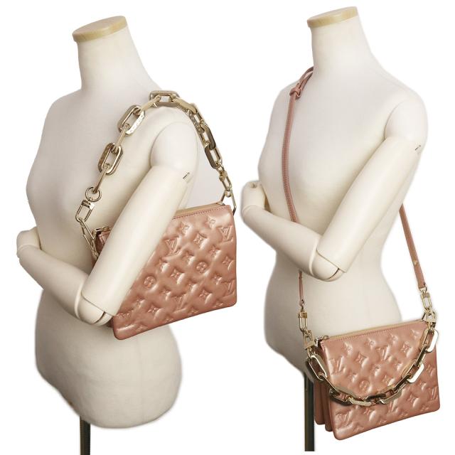 ルイ ヴィトン クッサン BB 2WAY チェーンショルダーバッグ 斜め掛け ラムレザー ピンク ローズゴールド M21148 LOUIS VUITTON（未使用　展示品） 200099968018_2.jpg