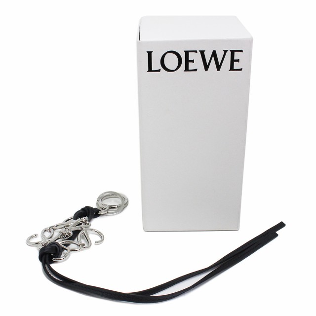 未使用 ロエベ LOEWE アナグラム チャーム キーホルダー 箱付き