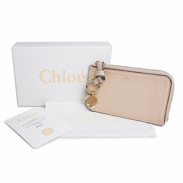 新品・未使用品）クロエ Chloe アルファベット alphabet パース カード