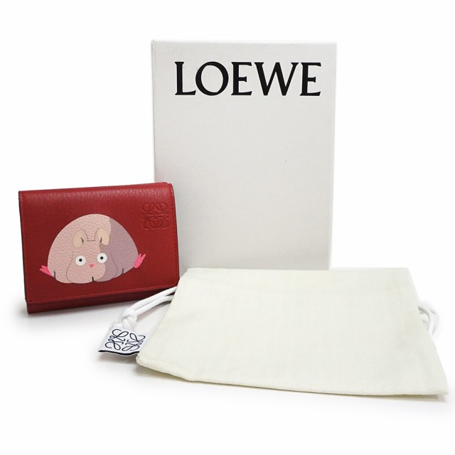 LOEWE 千と千尋の神隠し ジブリ コラボ 青蛙 小銭入れ-