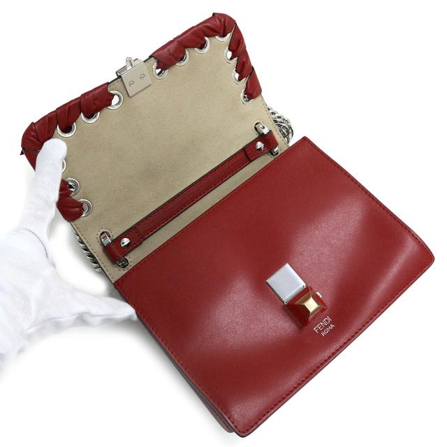 未使用 展示品）フェンディ FENDI ミニ キャナイ 2way チェーン