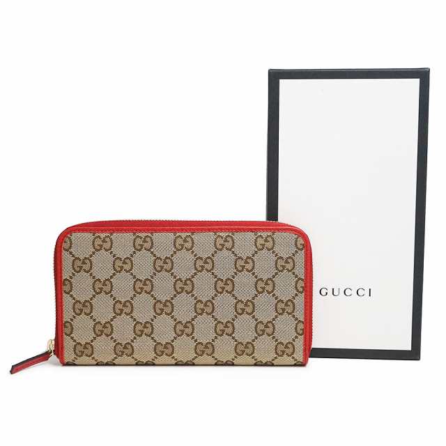 即納｜送料無料 （新品・未使用品）グッチ GUCCI ラウンドファスナー