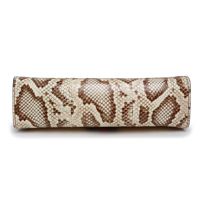 （新品・未使用品）グッチ GUCCI オフィディア GGスモール チェーン ショルダーバッグ 斜め掛け ラフィア ストロー パイソン エキゾチックレザー ベージュ 503877_6