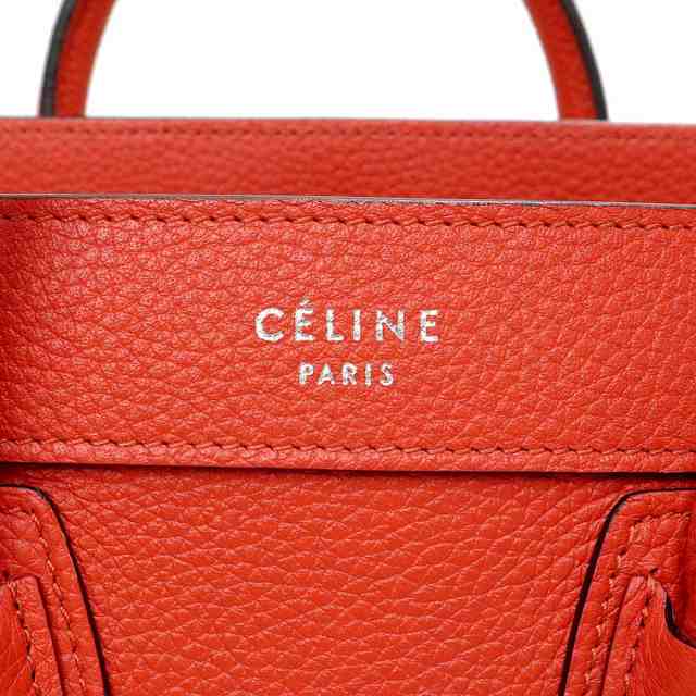 美品）セリーヌ CELINE ラゲージ ナノショッパー 2way ハンド