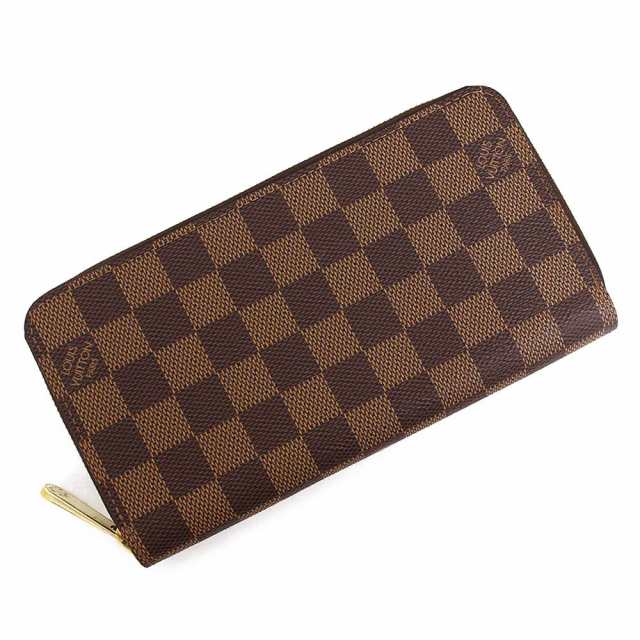 ルイヴィトン LOUIS VUITTON 長財布
 ダミエ ジッピーウォレット N60015 ブラウン