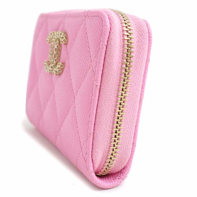 CHANEL マトラッセ コインケース 小銭入れ ピンク ココマーク シャネル CHANEL CHANEL コインケース AP0216 マトラッセ ココ