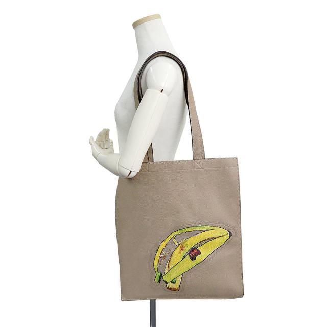 未使用 展示品）フェンディ FENDI バナナ プリント ショッパー トート 