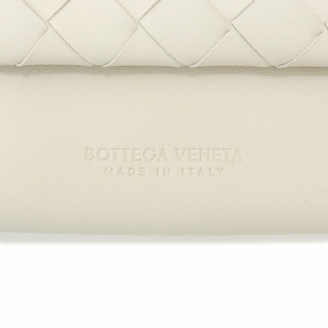 （未使用　展示品）ボッテガヴェネタ BOTTEGA VENETA イントレチャート ダブルポーチ ショルダーバッグ ポシェット 斜め掛け ラムスキン  ｜au PAY マーケット