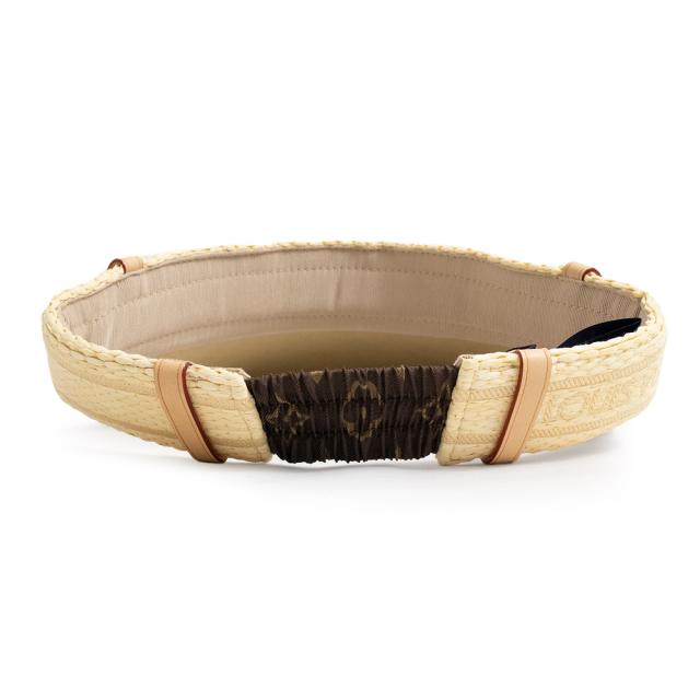 （新品・未使用品）ルイ ヴィトン LOUIS VUITTON バイザー ビーチビュー モノグラム サンバイザー レーヨン コットン ベージュ M78417_4