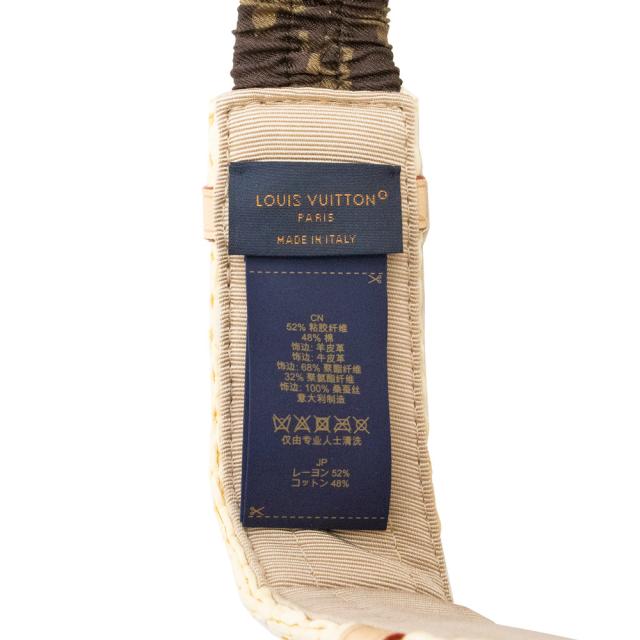 （新品・未使用品）ルイ ヴィトン LOUIS VUITTON バイザー ビーチビュー モノグラム サンバイザー レーヨン コットン ベージュ M78417_7