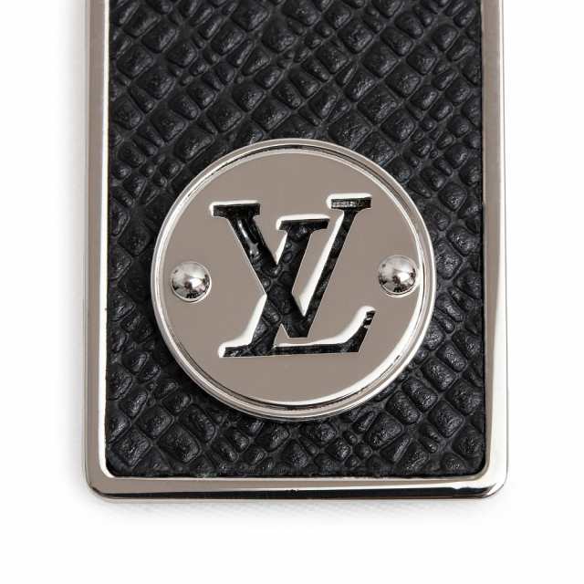 （新品・未使用品）ルイ ヴィトン LOUIS VUITTON パンス ア ビエ ネオ LV クラブ マネークリップ 札ばさみ タイガ レザー ブラック  黒 M6｜au PAY マーケット