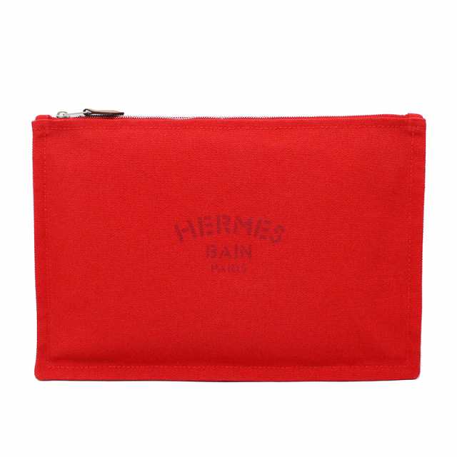 新品・未使用品）エルメス HERMES ヨッティング GM フラット ポーチ トラベルポーチ クラッチバッグ コットンキャンバス Rouge  ルージの通販はau PAY マーケット - ブランドシティ - ファッション小物