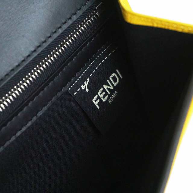 新品 フェンディ FENDI 長財布 マイクロ エフエフ ブラック 黒