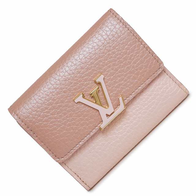 （新品・未使用品）ルイ ヴィトン LOUIS VUITTON ポルトフォイユ カプシーヌ XS 日本限定 コンパクト 三つ折り財布 トリヨンレザー  メタ｜au PAY マーケット