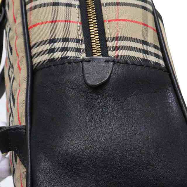 未使用 展示品）バーバリー BURBERRY 1983 チェック リンク バック