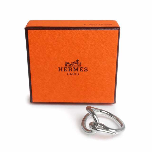 エルメス ジャンボ ANNEAU JUMBO スカーフリング シルバー 箱付 HERMES