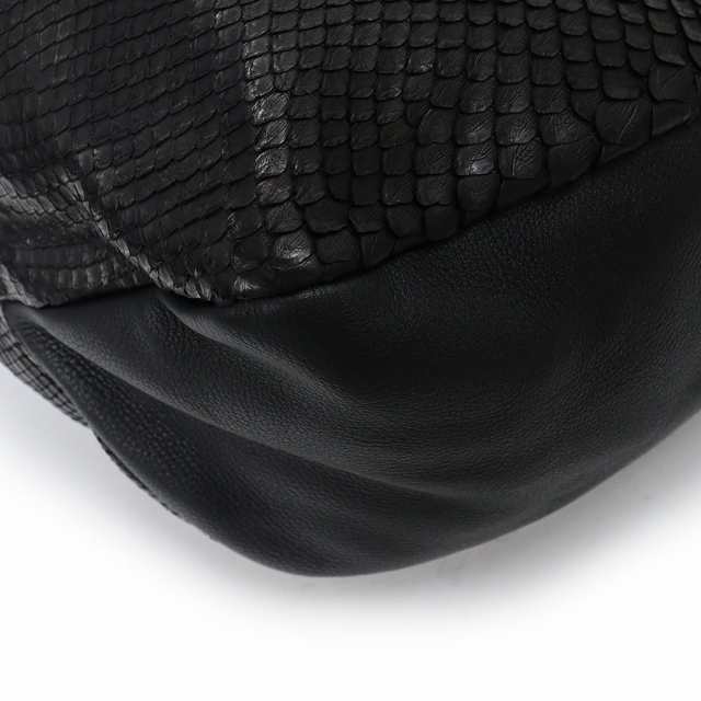 【極美品✨️超希少】BOTTEGA VENETA パイソン ワンショルダー 茶