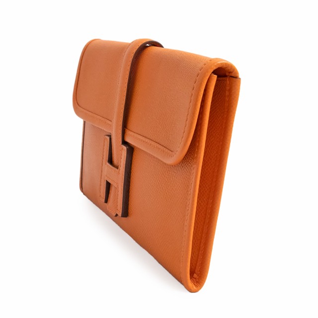 HERMES(エルメス) ポーチ美品 - オレンジ - evc.co.il