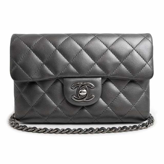 美品）シャネル CHANEL マトラッセ チェーン ミニショルダーバッグ