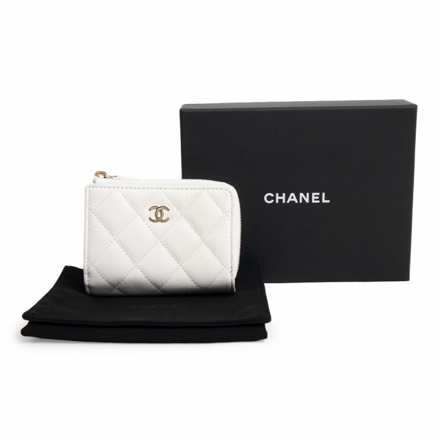 新品・未使用品）シャネル CHANEL マトラッセ コンパクトウォレット 三