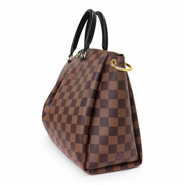 新品・未使用品）ルイ ヴィトン LOUIS VUITTON オデオン トート MM 2way ショルダー ハンドバッグ 斜め掛け ダミエ レザー  ブラック ブラウン 茶 黒 ゴールド金具 N45283の通販はau PAY マーケット - ブランドシティ | au PAY マーケット－通販サイト