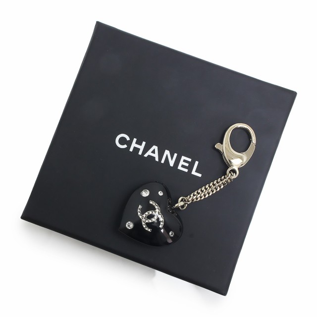 未使用 展示品）シャネル CHANEL ハート ココマーク ラインストーン ...