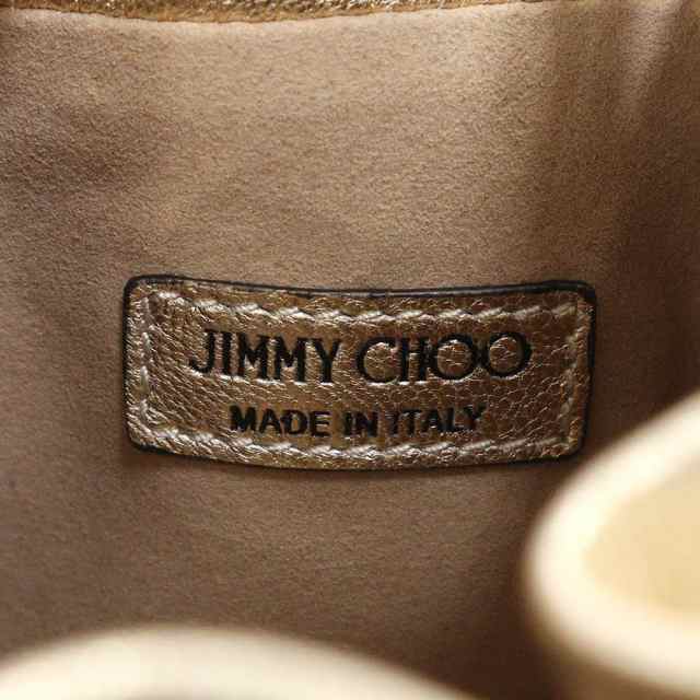 （新品・未使用品）ジミーチュウ JIMMY CHOO マイクロ ボンボン スタースタッズ 2way チェーン ショルダー ハンドバッグ 斜め掛け  スムー｜au PAY マーケット