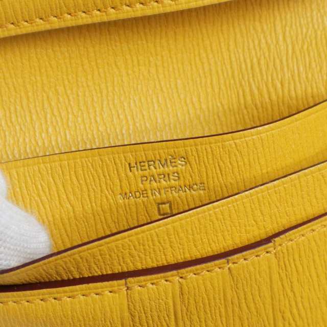 新品・未使用品）エルメス HERMES ベアン コンパクト 二つ折り財布