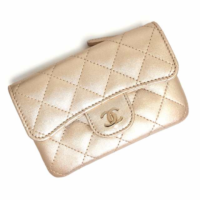 新品・未使用品）シャネル CHANEL マトラッセ ココマーク コインケース