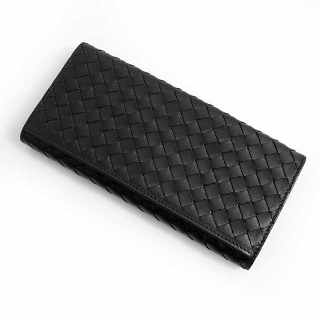 （新品・未使用品）ボッテガヴェネタ BOTTEGA VENETA イントレチャート コンチネンタルウォレット 二つ折り長財布 カーフスキン レザー  ｜au PAY マーケット