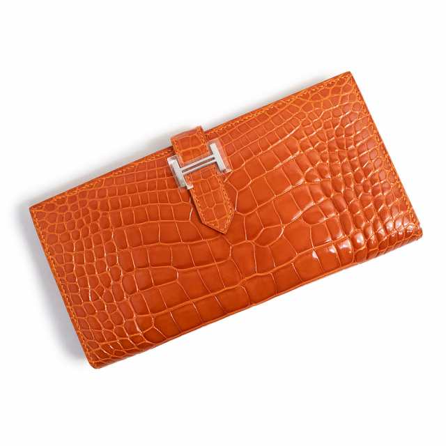 新品・未使用品）エルメス HERMES ベアン クラシック 二つ折り長財布 ...