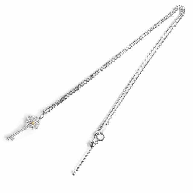 美品）ティファニー TIFFANY&Co. ビクトリア ミニ キー 鍵