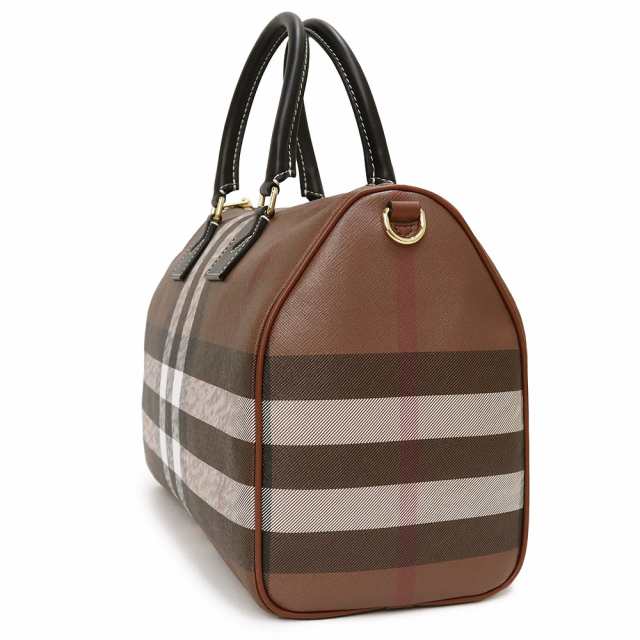 新品・未使用品）バーバリー BURBERRY ミディアム ボウリング バッグ 2WAY 斜め掛け ショルダー ハンドバッグ PVC カーフスキン  レザーの通販はau PAY マーケット - ブランドシティ | au PAY マーケット－通販サイト