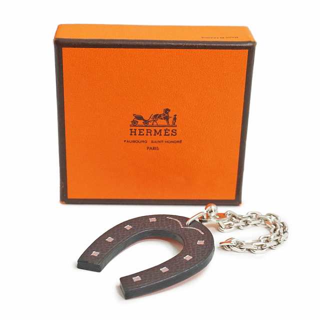 未使用 展示品）エルメス HERMES ホースシュー 馬蹄 蹄鉄 キーホルダー