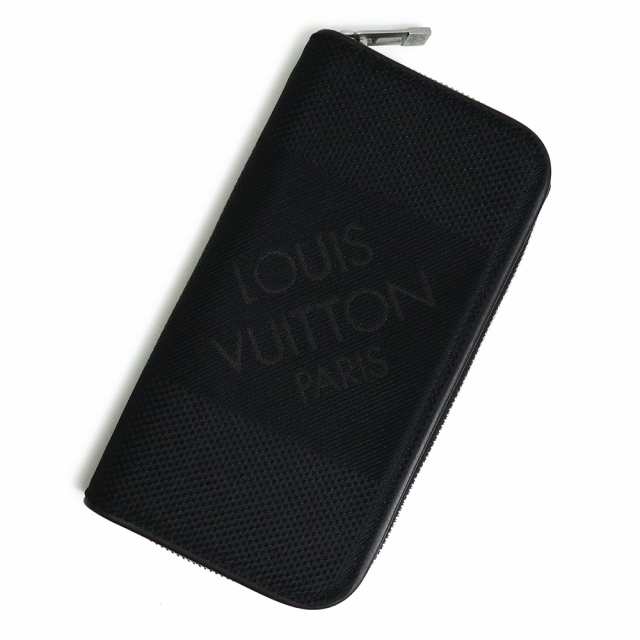 （未使用　展示品）ルイ ヴィトン LOUIS VUITTON ポルトフォイユ ロン ジッペ ラウンドファスナー 長財布 ダミエジェアン ノワール ブラ