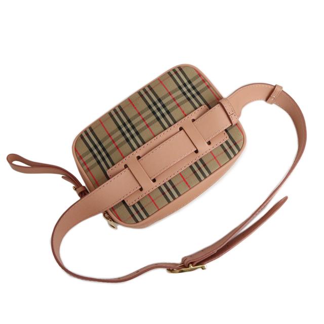 Burberry ボディバッグ チェック ベージュ BURBERRY バーバリー ボディバッグ チェック柄 2way ウェスト